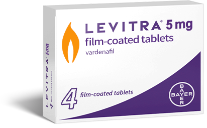 樂威壯 Levitra 5mg 外盒與藥錠鋁箔